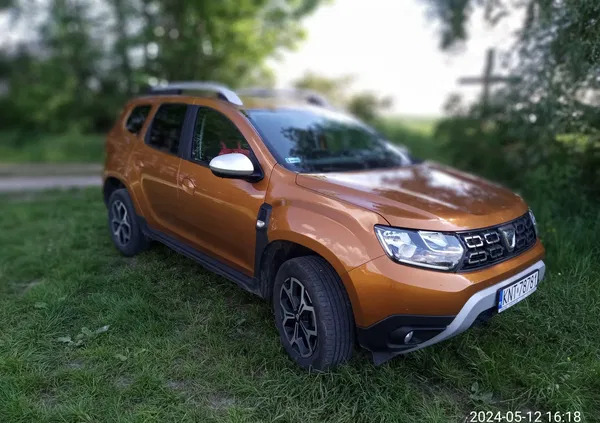 dacia małopolskie Dacia Duster cena 53000 przebieg: 87128, rok produkcji 2021 z Łaziska Górne